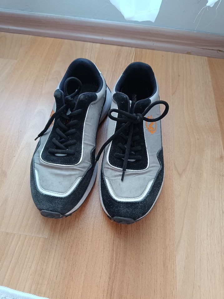 Gri Bağcıklı Erkek Spor Ayakkabı - Görsel 2