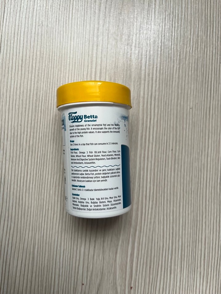 Floppy Betta Granül Balık Yemi 100 ml - Görsel 3