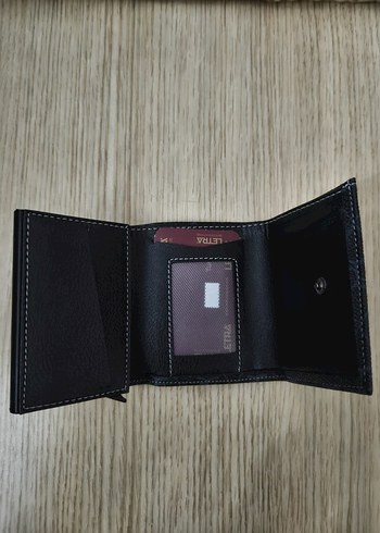Siyah Deri erkek Cüzdanı - Görsel 3