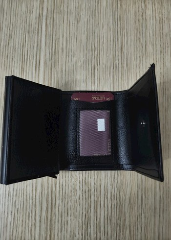 Siyah deri Erkek cüzdan - Görsel 3