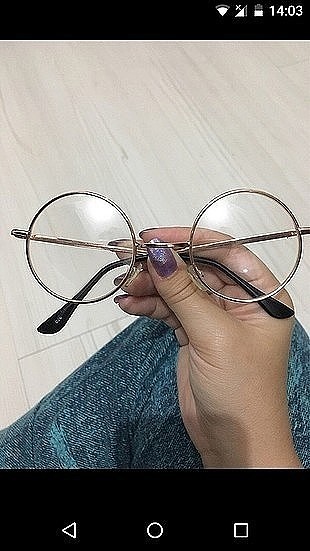 yuvarlak gözlük
