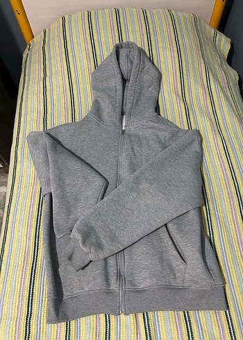 Basic Hırka Gri - Görsel 2