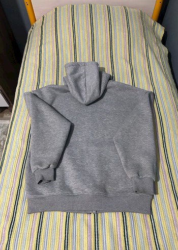 Basic Hırka Gri - Görsel 8