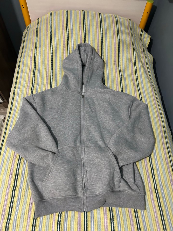 Basic Hırka Gri - Görsel 4