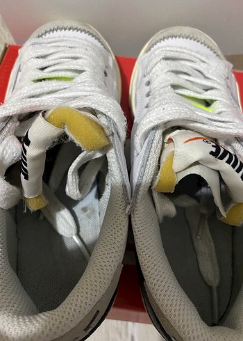 Kadın Beyaz Nike Spor Ayakkabı - Görsel 4