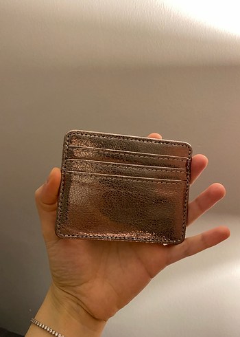 Kahverengi Parlak Kadın Cüzdan - Görsel 2