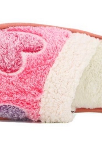 Pembe Nakışlı Kadın Ev Terliği - Görsel 2