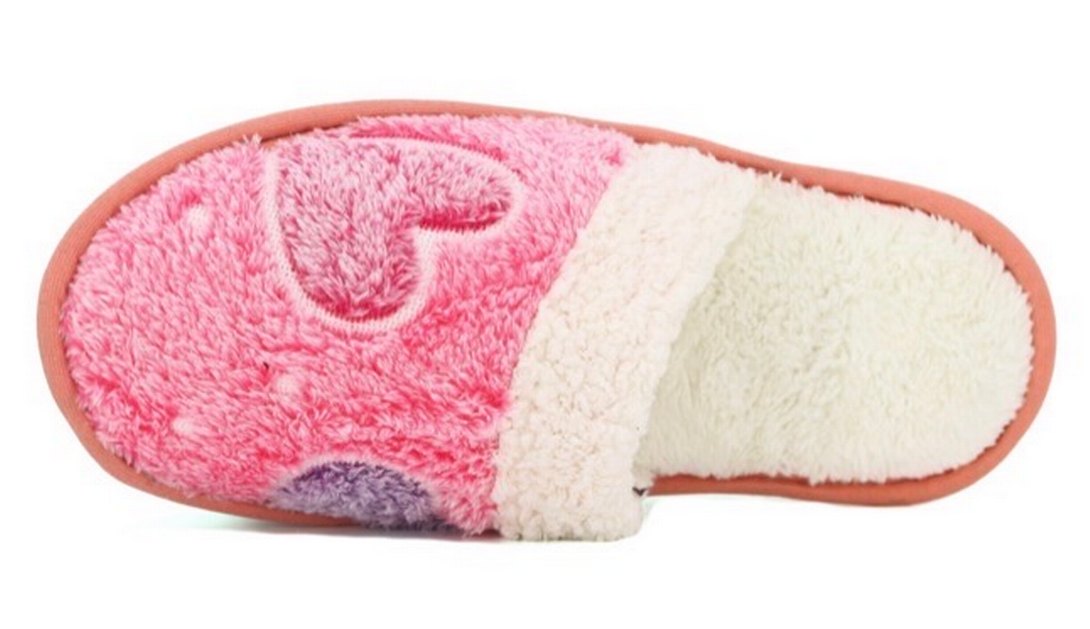 Pembe Nakışlı Kadın Ev Terliği - Görsel 2