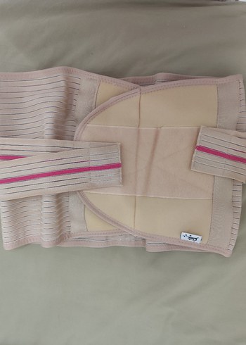 Bej Ayarlanabilir Doğum Sonrası Korse - Görsel 5