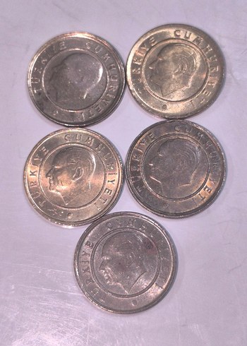 2015 Vintage 1 Kuruş Madeni Para Seti - Görsel 2