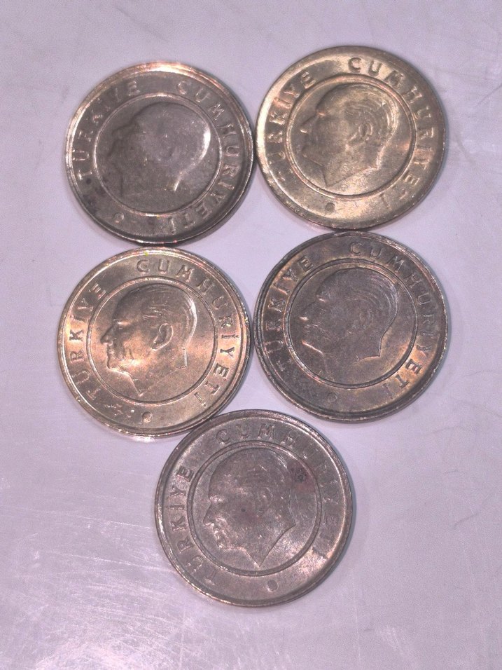 2015 Vintage 1 Kuruş Madeni Para Seti - Görsel 2