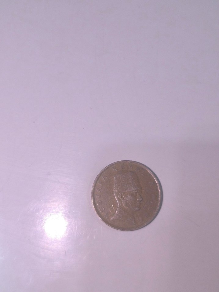 Bej 100.000 Lira Madeni Para - Görsel 2