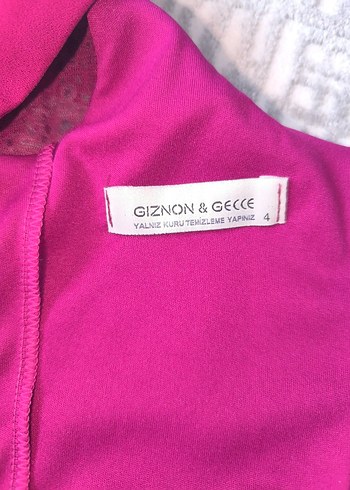 Kısa Kollu Bordo Boncuk Detaylı Abiye - Görsel 7