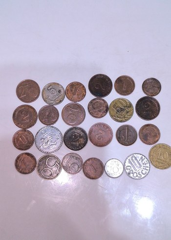 Çeşitli Eski Paralar Koleksiyonu - Görsel 2