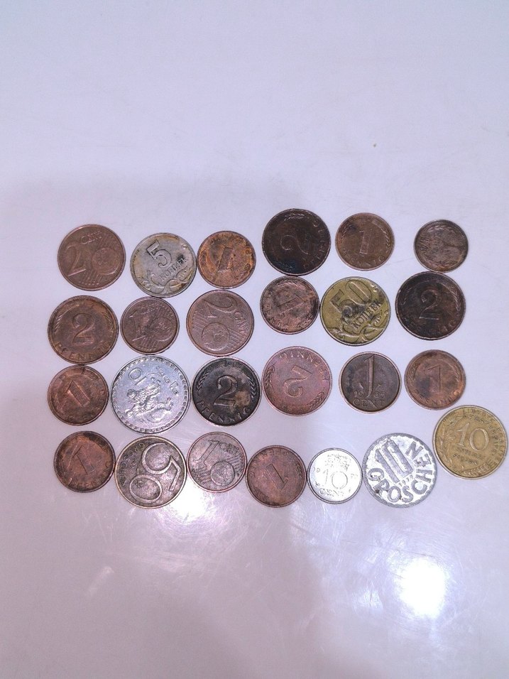 Çeşitli Eski Paralar Koleksiyonu - Görsel 2