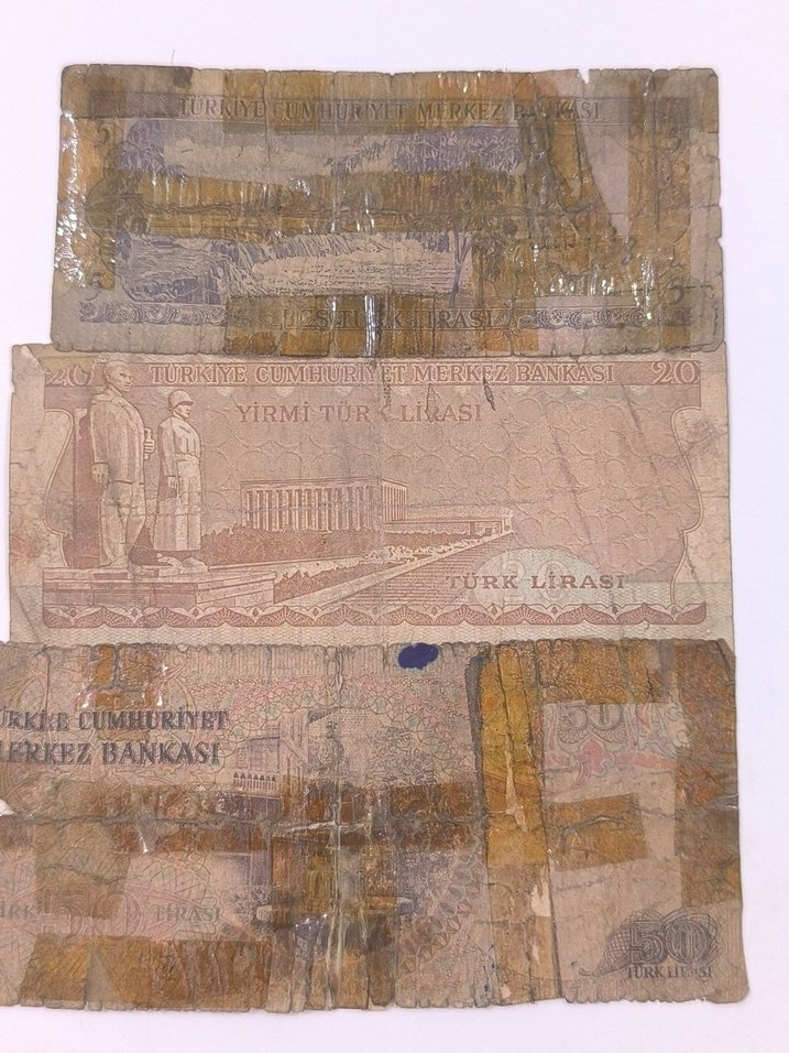 Eski Türk Lirası Banknot Seti - Görsel 2