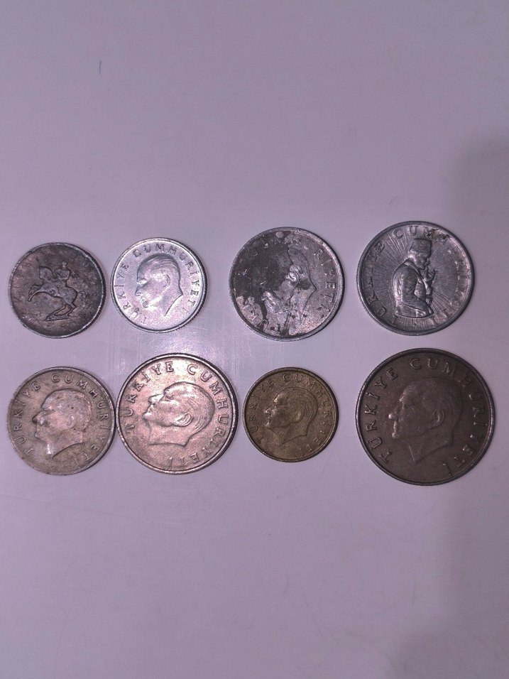 Vintage Gri Erkek Rozetleri Eski Lot - Görsel 4