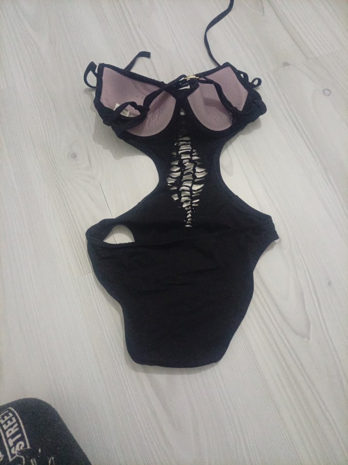 Kom marka Siyah Kadın Mayo - Görsel 3