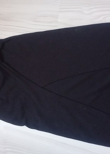 Gri Drapeli Midi Etek - Görsel 6