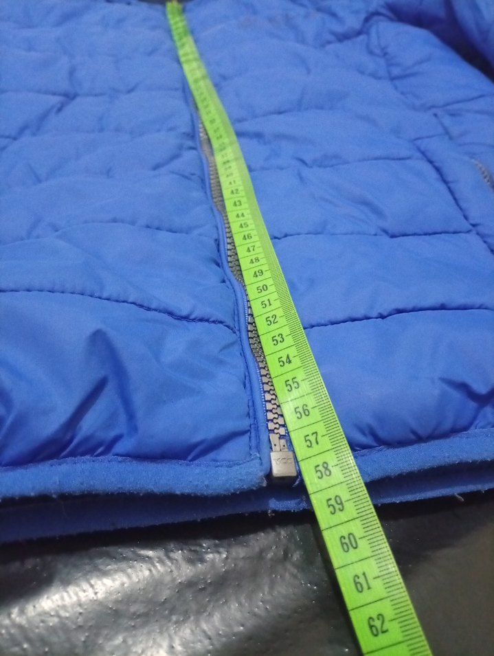 Mavi Kapüşonlu Erkek Mont - Görsel 3