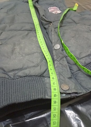 Gri Kapüşonlu Erkek Çocuk Yeleği - Görsel 5