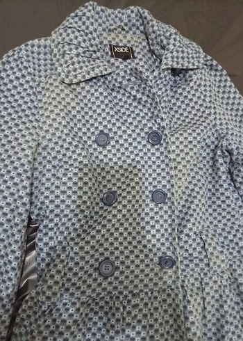 Düğmeli  Uzun Kadın Kaban - Görsel 9