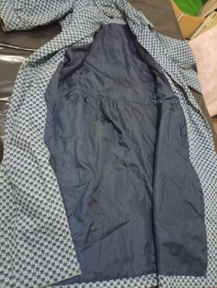 Düğmeli  Uzun Kadın Kaban - Görsel 3