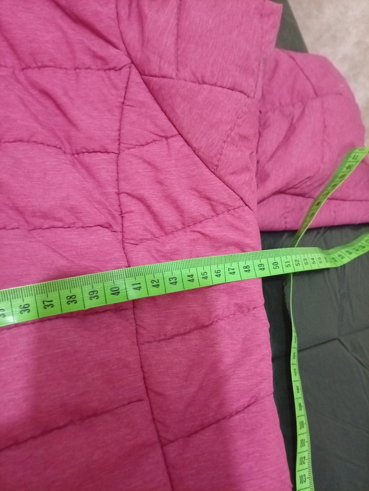 Pembe Kapüşonlu Kadın Kış Montu - Görsel 4