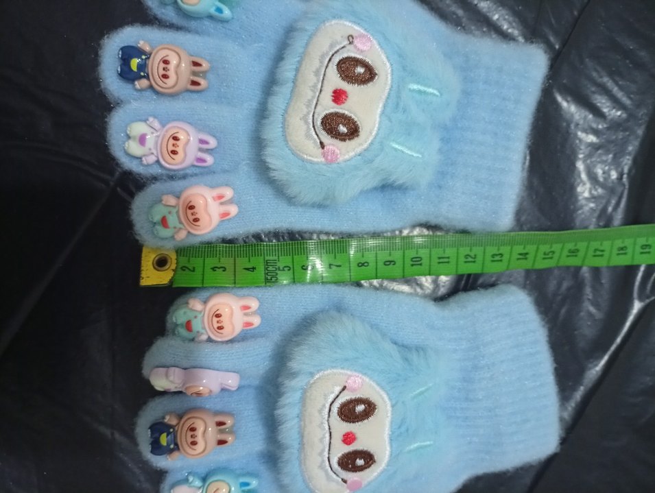 labubu çocuk eldiven - Görsel 2