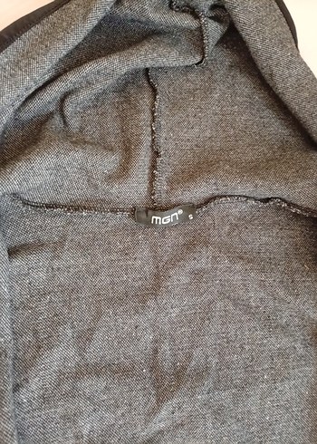 Gri Midi Fermuarlı Kadın Kaban - Görsel 6