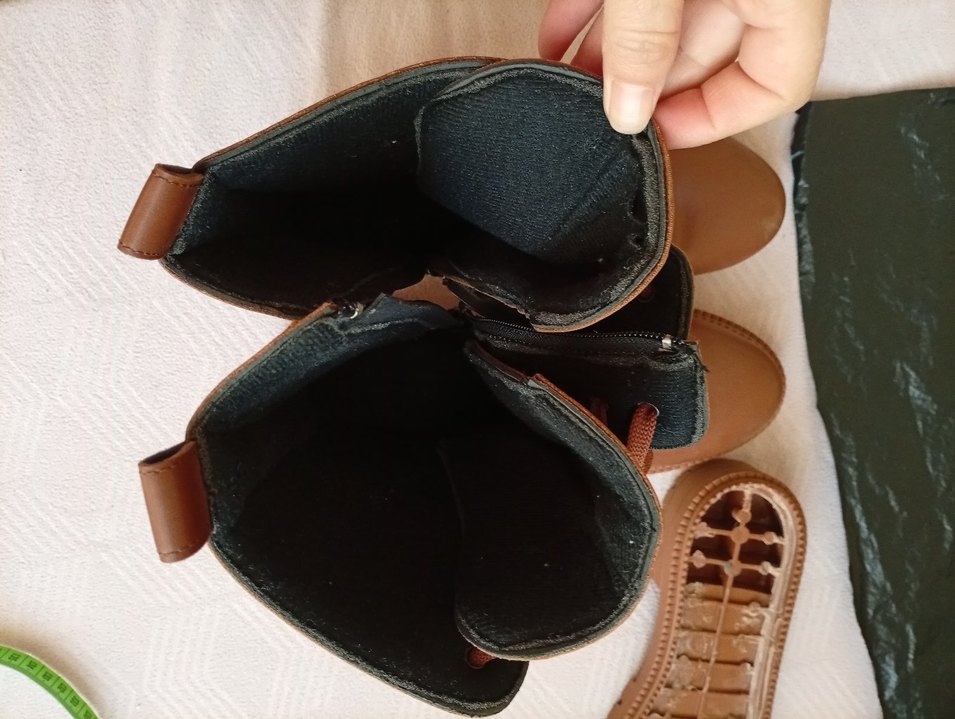 Kahverengi Deri Kadın  Topuklu Bot - Görsel 4