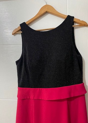 Abiye elbise Balık form Fuşya - Görsel 3