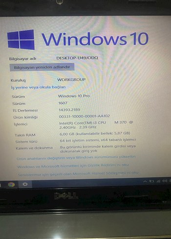 DELL N5010 SSDLi Uygun fiyata - Görsel 7