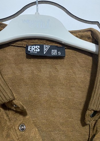 Kahverengi Düğmeli Erkek Polo Tişört - Görsel 3