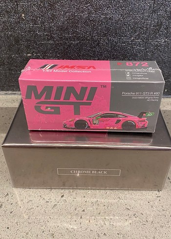Pembe Mini GT Porsche 911 GT3 R Oyuncak Araba