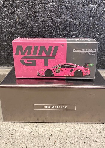 Pembe Mini GT Porsche 911 GT3 R Oyuncak Araba