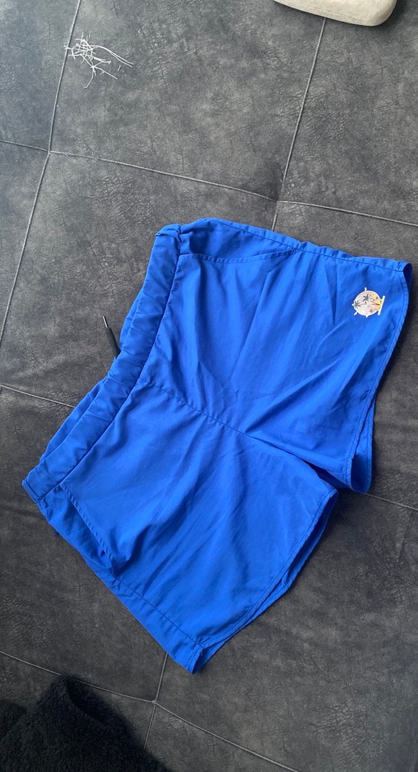 Defacto Mavi Midi Yüzme Şortu - Görsel 2