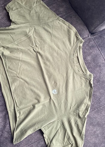 Khaki  Salaş Tişört - Görsel 2