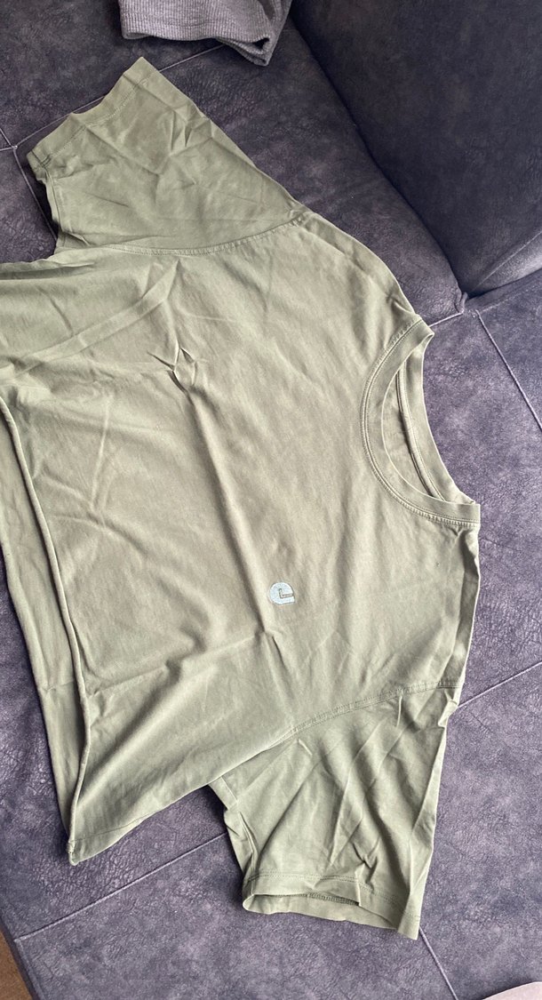 Khaki  Salaş Tişört - Görsel 2