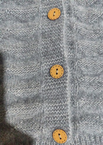 Erkek Çocuk Gri Örgü Süveter - Görsel 3