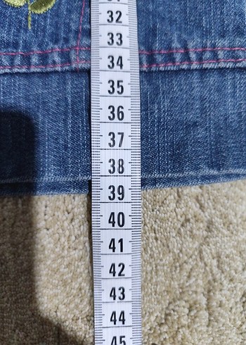 Kız Çocuk Kot Ceket - Görsel 7