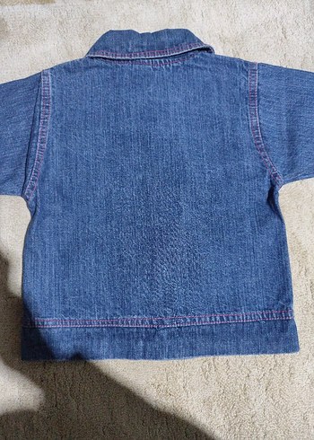 Kız Çocuk Kot Ceket - Görsel 2