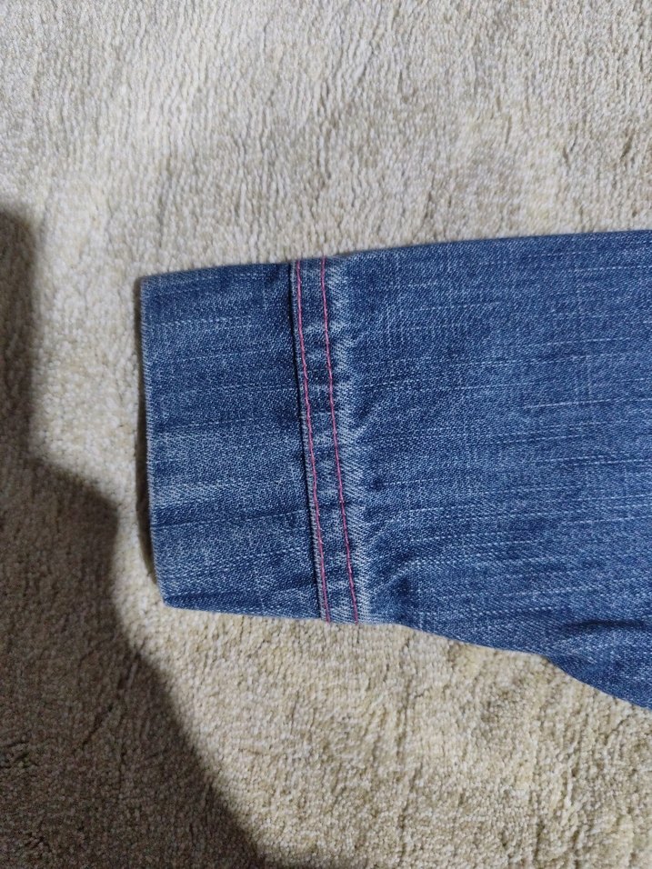 Kız Çocuk Kot Ceket - Görsel 4