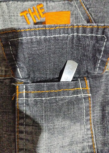 Düğmeli Gri Erkek Çocuk Kot Ceket - Görsel 3