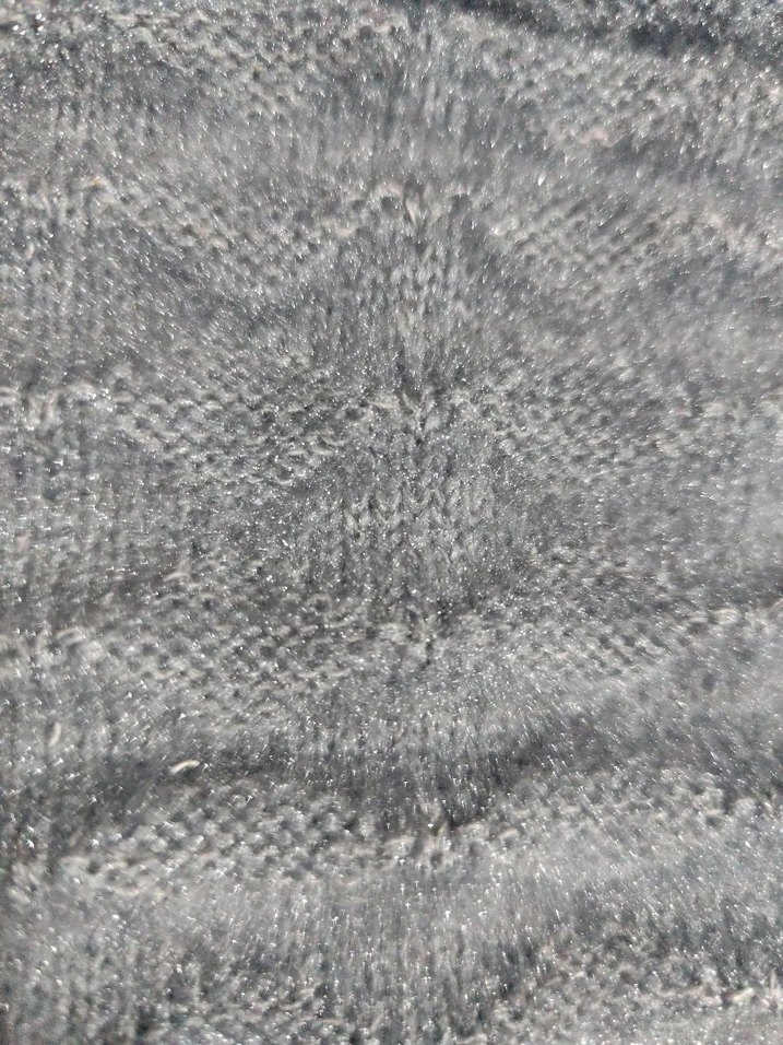 Gri Erkek Çocuk V Yaka Örgü Süveter - Görsel 4