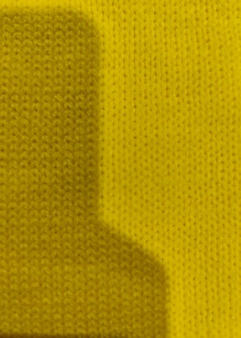 Sarı Kız Çocuk Örgü Sweatshirt - Görsel 4