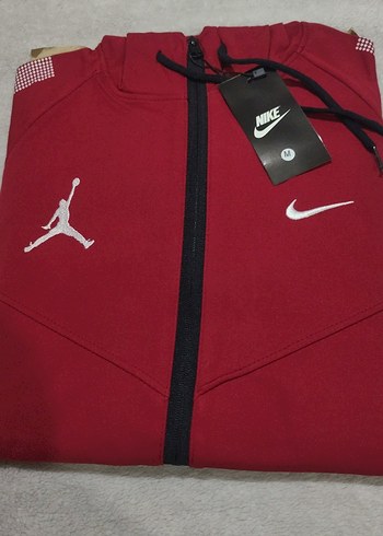 Diğer Nike Jordan Kirmizi Kapusonlu Spor Ceket