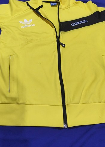 Diğer Adidas Sari Spor Fermuarli Ceket