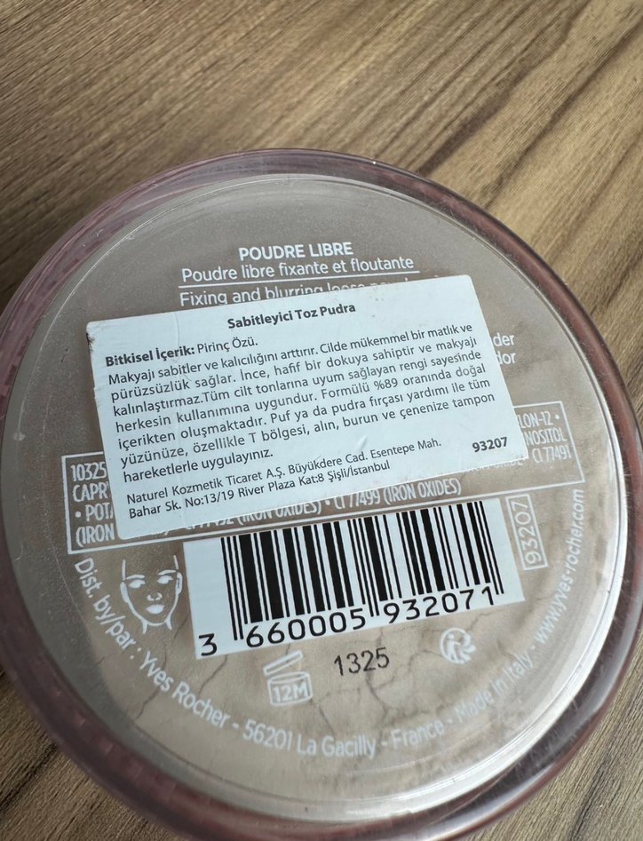 Yves rocher sabitleyici toz pudra - Görsel 2