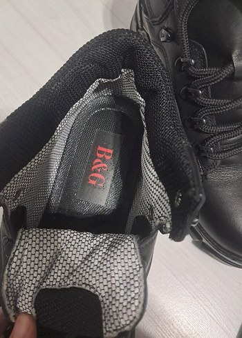 Siyah Goth Erkek Ayakkabı Bağcığı - Görsel 3